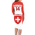 Custom Switzerland Hockey Family Matching Long Sleeve Bodycon Dress and Hawaiian Shirt 2024 Go La Nati - Wonder Print Shop