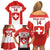 Custom Switzerland Hockey Family Matching Off Shoulder Short Dress and Hawaiian Shirt 2024 Go La Nati - Wonder Print Shop