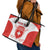 Custom Switzerland Hockey Leather Tote Bag 2024 Go La Nati - Wonder Print Shop