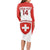 Custom Switzerland Hockey Long Sleeve Bodycon Dress 2024 Go La Nati - Wonder Print Shop