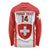 Custom Switzerland Hockey Long Sleeve Shirt 2024 Go La Nati - Wonder Print Shop