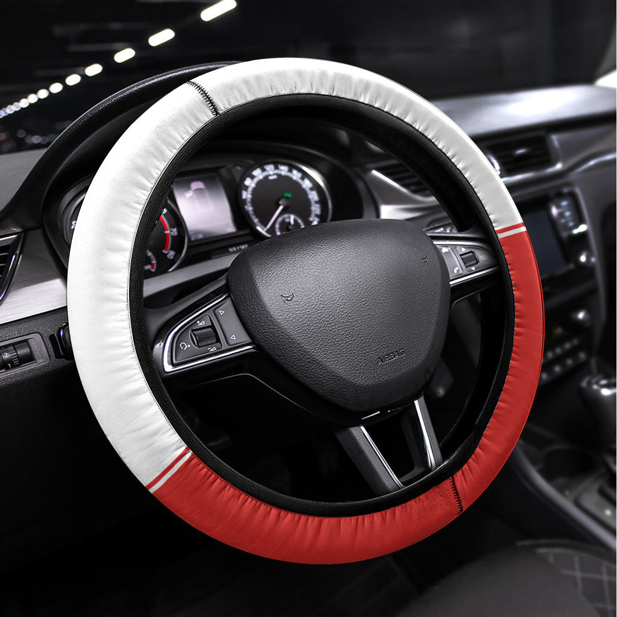 Switzerland Hockey Steering Wheel Cover 2024 Go La Nati