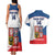 Custom Czech Republic Hockey Couples Matching Tank Maxi Dress and Hawaiian Shirt 2024 Go Czechia LT14