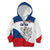 Custom Czech Republic Hockey Kid Hoodie 2024 Go Czechia - Wonder Print Shop