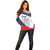 Custom Czech Republic Hockey Off Shoulder Sweater 2024 Go Czechia - Wonder Print Shop