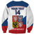 Custom Czech Republic Hockey Sweatshirt 2024 Go Czechia LT14