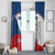 Custom Czech Republic Hockey Window Curtain 2024 Go Czechia