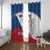 Custom Czech Republic Hockey Window Curtain 2024 Go Czechia