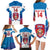 Custom United States Hockey Family Matching Long Sleeve Bodycon Dress and Hawaiian Shirt 2024 Go USA - Wonder Print Shop