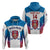 Custom United States Hockey Zip Hoodie 2024 Go USA