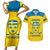 Custom Sweden Hockey Couples Matching Short Sleeve Bodycon Dress and Hawaiian Shirt 2024 Go Swedish - Wonder Print Shop