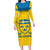 Custom Sweden Hockey Family Matching Long Sleeve Bodycon Dress and Hawaiian Shirt 2024 Go Swedish - Wonder Print Shop