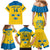 Custom Sweden Hockey Family Matching Mermaid Dress and Hawaiian Shirt 2024 Go Swedish - Wonder Print Shop