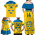 Custom Sweden Hockey Family Matching Off Shoulder Maxi Dress and Hawaiian Shirt 2024 Go Swedish - Wonder Print Shop