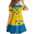 Custom Sweden Hockey Family Matching Off Shoulder Short Dress and Hawaiian Shirt 2024 Go Swedish - Wonder Print Shop