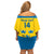 Custom Sweden Hockey Family Matching Off Shoulder Short Dress and Hawaiian Shirt 2024 Go Swedish - Wonder Print Shop