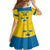 Custom Sweden Hockey Family Matching Short Sleeve Bodycon Dress and Hawaiian Shirt 2024 Go Swedish - Wonder Print Shop