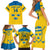 Custom Sweden Hockey Family Matching Short Sleeve Bodycon Dress and Hawaiian Shirt 2024 Go Swedish - Wonder Print Shop