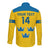 Custom Sweden Hockey Long Sleeve Button Shirt 2024 Go Swedish - Wonder Print Shop