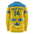 Custom Sweden Hockey Long Sleeve Shirt 2024 Go Swedish - Wonder Print Shop