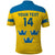 Custom Sweden Hockey Polo Shirt 2024 Go Swedish - Wonder Print Shop