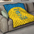 Custom Sweden Hockey Quilt 2024 Go Swedish