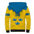 Custom Sweden Hockey Sherpa Hoodie 2024 Go Swedish