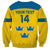 Custom Sweden Hockey Sweatshirt 2024 Go Swedish