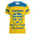 Custom Sweden Hockey Women V Neck T Shirt 2024 Go Swedish