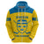 Custom Sweden Hockey Zip Hoodie 2024 Go Swedish