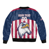 USA 2025 Rugby Custom Bomber Jacket Come On Eagle