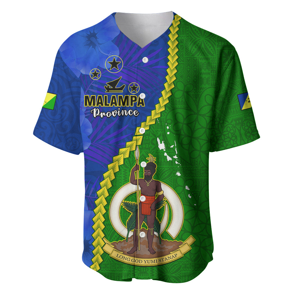 Personalised Vanuatu Malampa Province Baseball Jersey Turtle Sand Drawing Unique Tapa Pattern - Wonder Print Shop