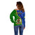 Personalised Vanuatu Malampa Province Off Shoulder Sweater Turtle Sand Drawing Unique Tapa Pattern - Wonder Print Shop