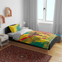 Personalized Grenada Spicemas 2025 Bedding Set Spice Isle Nutmeg Cocoa Pod - Wonder Print Shop