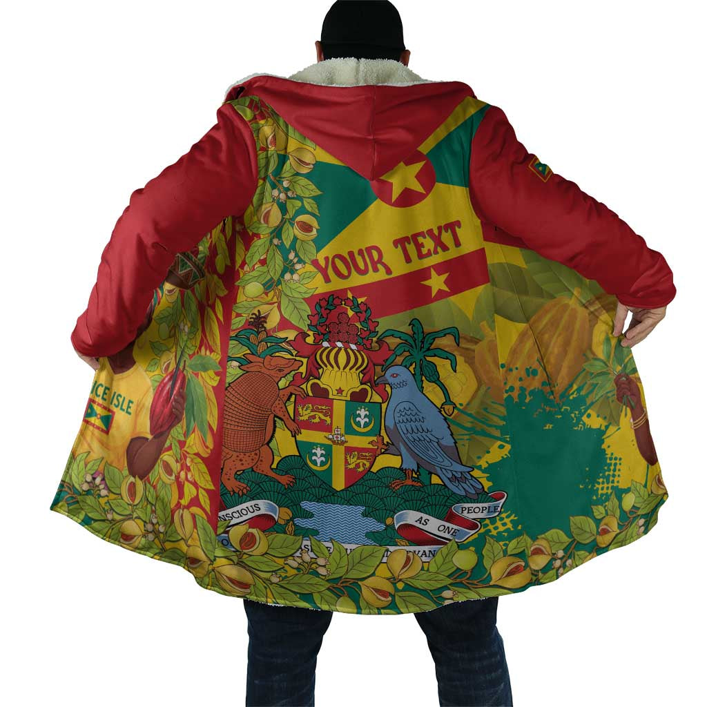 Personalized Grenada Spicemas 2025 Cloak Spice Isle Nutmeg Cocoa Pod - Wonder Print Shop