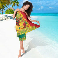 Personalized Grenada Spicemas 2025 Sarong Spice Isle Nutmeg Cocoa Pod - Wonder Print Shop