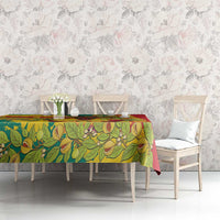 Personalized Grenada Spicemas 2025 Tablecloth Spice Isle Nutmeg Cocoa Pod - Wonder Print Shop