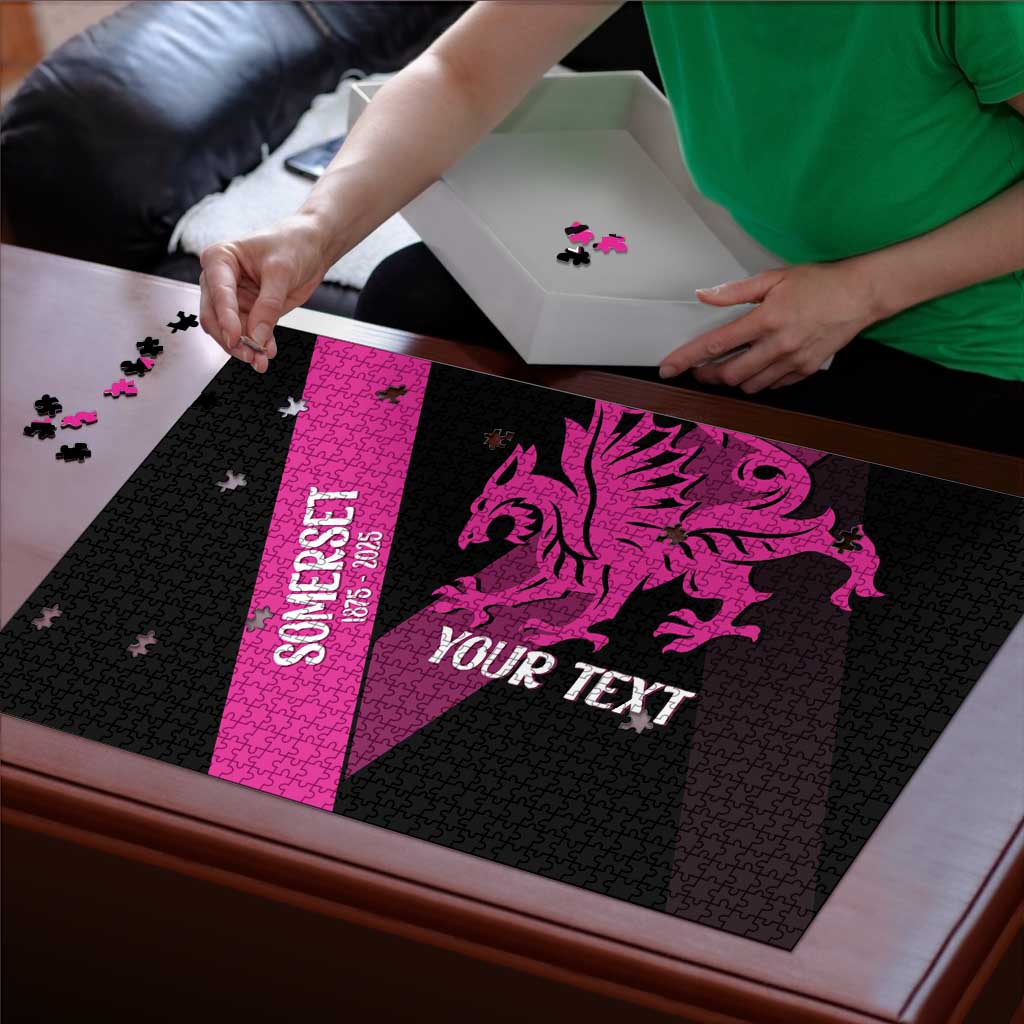 Custom Somerset Cricket Puzzle 150 Years of Anniversary - Wonder Print Shop