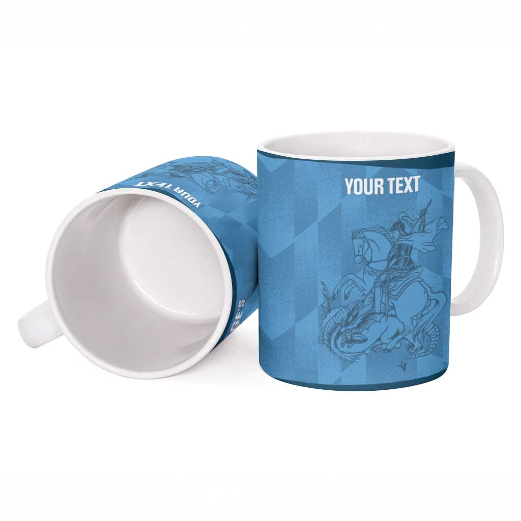 Custom St. Georges Cricket Ceramic Mug Go Champions Sporty Style - Wonder Print Shop