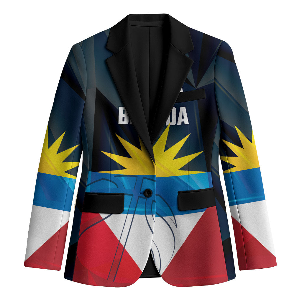 Antigua and Barbuda Basketball Custom Blazer Flag Sporty Style