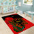 Albania Flag Day Area Rug Albanian Coat Of Arms With Red Poppy - Wonder Print Shop