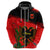 Albania Flag Day Hoodie Albanian Coat Of Arms With Red Poppy - Wonder Print Shop