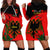 Albania Flag Day Hoodie Dress Albanian Coat Of Arms With Red Poppy - Wonder Print Shop