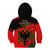 Albania Flag Day Kid Hoodie Albanian Coat Of Arms With Red Poppy - Wonder Print Shop