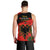 Albania Flag Day Men Tank Top Albanian Coat Of Arms With Red Poppy - Wonder Print Shop