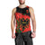 Albania Flag Day Men Tank Top Albanian Coat Of Arms With Red Poppy - Wonder Print Shop