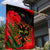 Personalised Albania Flag Day Garden Flag Albanian Coat Of Arms With Red Poppy - Wonder Print Shop