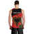 Personalised Albania Flag Day Men Tank Top Albanian Coat Of Arms With Red Poppy - Wonder Print Shop