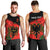 Personalised Albania Flag Day Men Tank Top Albanian Coat Of Arms With Red Poppy - Wonder Print Shop