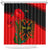 personalised-albania-flag-day-shower-curtain-albanian-coat-of-arms-with-red-poppy